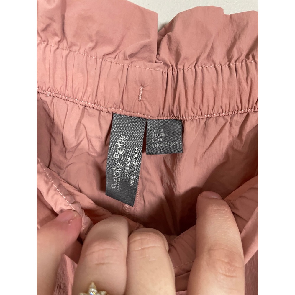 Sweaty Betty Jet Lightweight Pants In Pink Size 6 Outdoor Hiking Travel Casual - Picture 9 of 11